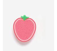 mingzhe Lavapiatti in Spugna Naturale, Spugna da dal Design alla Frutta con Consistenza Morbida e Delicata sulla Pelle per Un'efficace Pulizia e Decontaminazione dei Piatti (Fragola)