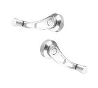 Mingzhe Manovella Avvolgitore Alzata Maniglia Finestra in Lega Premium, Leggera Che Migliora il Senso della Moda, Facile Usare, Lunga Durata, Adatta per Auto D'epoca, Realizzata in Lega, (Argento)