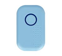 Mingzhe Mini Dispositivo Antismarrimento con Ricerca Bidirezionale e Posizionamento Storico per Persone Impegnate in un Elegante Design Bianco (S5 blu (scatola dei colori))