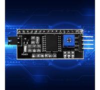 Mingzhe Modulo Adattatore LCD1602 Convertitore 5V Interfaccia IIC/I2C per Display LCD 1602, Risparmio di 5 Porte IO, Installazione Semplice