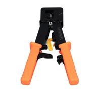 Mingzhe Pinza Crimpatrice RJ45, Risultati di Crimpatura Affidabili Ogni | Progettato per uso professionale, Spella e crimpa connettori RJ45, Costruzione robusta, Strumento per cavi multifunzionale