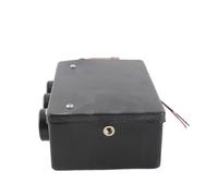 Mingzhe Riscaldatore per Auto 12 V, Riscaldamento Rapido Invernale Portatile 50 W a Basso Rumore, Guscio in Metallo per Scongelamento e Riscaldamento, Adatto per Auto