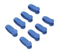 Mingzhe Set di 8 Clip per Digitopressione Manuale, Efficace Sollievo Dall'emicrania, Ideale per L'uso Quotidiano, Strumento in Plastica la Casa o L'ufficio (Blu)
