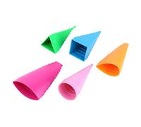 Mingzhe Set di Bordi per Quilling in Carta con 5 Forme per Realizzare | Plastica Resistente, Marquise a Goccia a Cerchio Quadrato, Facile Rimozione del Cappio, Colori Misti
