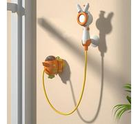 Mingzhe Soffione Doccia Elettrico Giocattolo da Bagno Carota a Forma di Sottomarino Vaschetta per il Bagnetto Giocattolo con Spruzzo D'acqua Design Simpatico Cartone Animato Press