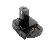 mingzhe Sostituzione Adattatore Convertitore Batteria Parola Chiave Principale Precisa ABS Compatto Portatile Installazione Semplice Aggiorna i Tuoi Vecchi Strumenti per Batterie al (DM18RL)