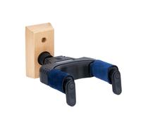 Mingzhe Supporto da Parete per Chitarra Gancio a gravità con Bloccaggio Automatico Protezione del Collo Girevole Base in Legno di Faggio