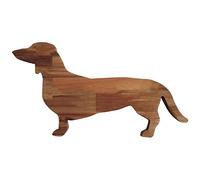 MINGZHE Tagliere Piatto Piano per Cane Bassotto Tagliere per Formaggi Piatto Piano per Cani Tagliere Piatto Piano Natalizio Festa in Famiglia Comodo Vassoio per Alimenti(#1)