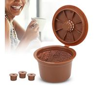 Mingzhe Tazze Filtro caffè Riutilizzabili da 3 Pezzi per Caffitaly, Plastica di Alta qualità, Ecologiche Ed Economiche, Perfette per la Produzione di Birra Fatta in Casa