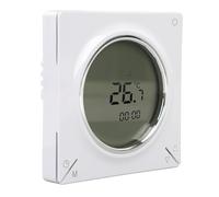 mingzhe Termostato Digitale Intelligente 16A, Regolatore di Temperatura con Schermo LCD con Funzione di Memoria per Il Riscaldamento Domestico