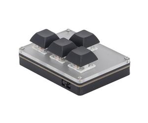 mingzhe Tipo C Tastiera Meccanica Wireless 4 Tastiera USB BT Custom KeyPad per i Media di Office Game