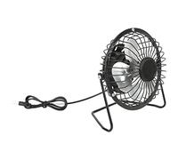 mingzhe Ventola di Raffreddamento Solare da 6 W, Ventola Ecologica Alimentata Tramite USB per Cuccia, Serra, Design Leggero e Compatto