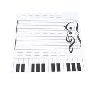Mingzhe Versatile Lavagna Magnetica Cancellabile a Secco per Insegnanti di Musica, Include 70 Magneti Colorati per Coinvolgenti Lezioni di Teoria Musicale