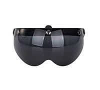 Mingzhe Visiera per Casco Moto Anti-UV, con 3 Bottoni a Scatto | Antivento, trattamento antigraffio, protegge dai raggi solari, adatto per lo sci, il ciclismo