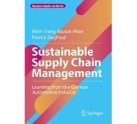 Minh Trang Rausch-Phan Patrick S Sustainable Supply Chain Ma (Copertina rigida)