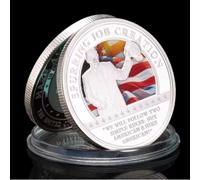 MINHBDER Monete Commemorative USA 2024, Moneta Ricordo del Presidente Donald Trump, Moneta Sfida per I Sostenitori del Progetto Make American Great Again