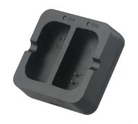 Minhe Caricabatterie per campanello per Ring 2/3/4 Ricaricabile a sgancio rapido Batteria a lunga durata Alimentazione DC 5V Accessorio in plastica portatile per la sicurezza domestica