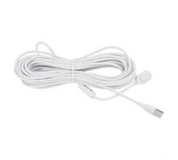Minhe Cavo di alimentazione magnetico per Arlo Pro 5S, Pro 4, Pro 3, per collegamento ultra facile per il monitoraggio continuo delle telecamere di sicurezza (7,6 m)