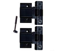 Minhe Cerniere antipolvere per Technics SL-1200 Series | Confezione da 2 pezzi di ricambio per MK2, MK5, MK3D, MK6, SL-1210 M5G | Set di cerniere per giradischi in plastica e metallo