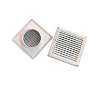 Minhe Condotta quadrata di trattamento dell'aria per le installazioni di HVAC con lo sbocco Louvered inclinato e la copertura della pioggia del vento per lo scambio d'aria all'aperto (100)