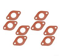 Minhe Confezione da 4 guarnizioni flangiate per pompa circolatrice serie TACO 007, compatibili con B&G; Grundfos, pompe Armstrong, gomma flessibile, lunghezza 10,2 cm, larghezza 6,5 cm, per uso