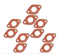 Minhe Confezione da 4 guarnizioni flangiate per pompa circolatrice serie TACO 007, compatibili con B&G; Grundfos, pompe Armstrong, gomma flessibile, lunghezza 10,2 cm, larghezza 6,5 cm, per uso