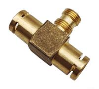 Minhe Connettore incrociato per macchina da caffè I L T realizzato in alluminio o rame per un controllo affidabile del flusso (dieci in alluminio)