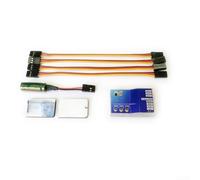 Minhe Controllore di volo-stabilizzatore, per A3 V2 controller di volo ad ala fissa con giroscopio a 3 assi, stabilizzazione automatica e hover con un clic, 5-7,4 V, 43 × 27 mm, 12 g per aerei RC