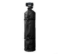 Minhe Giacca per serbatoio addolcitore d'acqua resistente, copertura per serbatoio impermeabile, foderata in pile per il controllo della condensa, corda regolabile, 30,5 x 122,9 cm