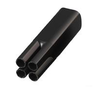 Minhe Guaina termorestringente da 1 kV, rapporto di restringimento 2:1, poliolefina reticolata, guarnizione isolante impermeabile e resistente ai raggi UV per terminali di cavi a bassa tensione (4.4)