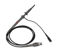 Minhe Kit sonda per oscilloscopio da 20 MHz con interruttore a scorrimento 1x/10x, interfaccia BNC, clip a coccodrillo di messa a terra e punta a gancio rimovibile, compatibile con oscilloscopi