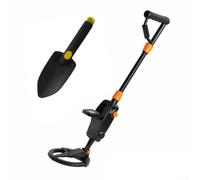 Minhe Metal detector con display LCD con bobina di ricerca impermeabile e volume regolabile per la ricerca di metalli come oro argento alluminio nelle foreste parchi spiagge (metal detection)