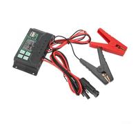 Minhe MPPT Regolatore di carica solare per batteria al litio portatile 12V 24V con uscita USB e display, 10A 30A 60A 100A alimentazione (10A)