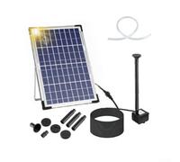 Minhe pompa solare della fontana di 10W 9V per uso del bagno dell'uccello e dello stagno con la portata di 500L H e l'altezza massima dello spruzzo di 100cm