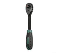 Minhe Set di chiavi a cricchetto a 72 denti 1/4 di azionamento a sgancio rapido per riparazioni elettroniche fai da te domestiche - Acciaio legato verde 21 cm (A)