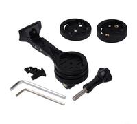 Minhe Supporto per computer da manubrio integrato per Trek, Fit - GoPro Cam & - Bontrager Cat Eye Light - Combo Mount (Long)