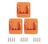 Minhe Supporto per trapano per utensili RIDGID 18 V, robusta staffa di montaggio in ABS per organizzazione a parete, supporto rapido per evitare danni e risparmiare spazio in garage (3 pezzi)