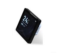 Minhe Termostato WiFi intelligente attivato dalla voce con interfaccia LED e comandi touch che offre una gestione accurata della temperatura e funzioni di protezione dello spegnimento (nero)