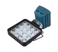 Minhe Torcia elettrica da lavoro con funzione riflettore, per batteria agli ioni di litio Bosch e capacità di ricarica USB (B)