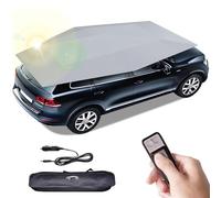 MINHUIJIHUI Tenda da Auto Completamente Automatica con Telecomando,Tettoia Elettrica Pieghevole per Auto per Esterni,Parasole Universale Elettrico, Protezione da Neve/Gelo/Grandine