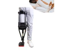 MINHUIJIHUI Walker Telescopico A Gamba Singola,Supporto per La Mobilità del Ginocchio Senza Dolore,Stampella A Mani Libere,Aiuti per La Deambulazione Stampella