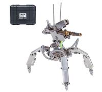 MINI-1 - Puzzle 3D in metallo per adulti, 200 pezzi, fai da te, meccanico, steampunk, futuro, mech, robot con giunti articolati, ornamento artistico creativo per casa e ufficio