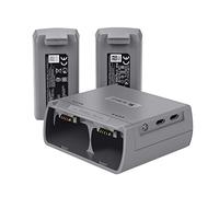 Mini 2/Mini SE, caricatore a batteria a due vie, per DJI Mini 4K / Mini 2/Mini SE, due batterie ricaricabili, accessori per droni (grigio)