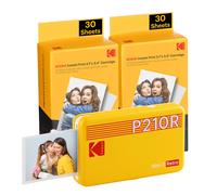 Mini 2 Retro 4PASS Stampante Fotografica Portatile (5.3x8.6cm) Pacchetto con 68