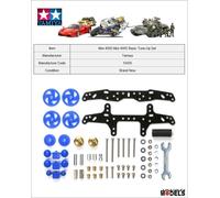 Mini 4wd BASIC TUNE-UP PARTS SET (FOR MS VZ SUPER 2 X XX) CHASSIS Tamiya 15435