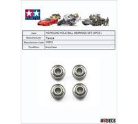 Tamiya 15519 Mini 4wd HG Round Hole Ball Bearings (4pcs)