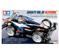 Mini 4wd Pro AVANTE MK.III AZURE Clear Special (MSL Chassis) Tamiya 95464 1/32