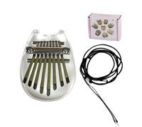 Mini 8 tasti Squisito Kalimba Finger Piano Magico Music Box Bambini e Adulti Portabl Impara Principianti Stress per alleviare rapidamente