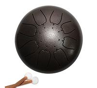 Mini 8-Tone Strumento a Percussione 6 Pollici Tamburo Handpan Portatile Lotus Pan Drum Kit con Mazzuole Utilizzato per Yoga, Meditazione, Intrattenimento, Raduno,Di Pratica (Color : B, Size : One si