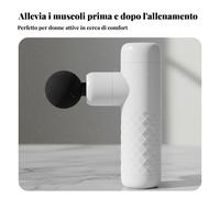 Mini a Percussione Elettrico, Portatile, Multi-Testina, Silenzioso